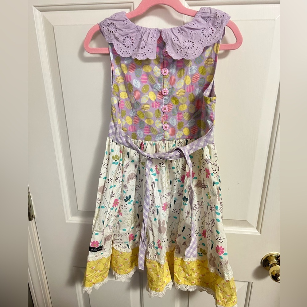 Matilda Jane Enchanted Garden Twirl Forever Dress Easter Size 8 - Picture 5 of 5